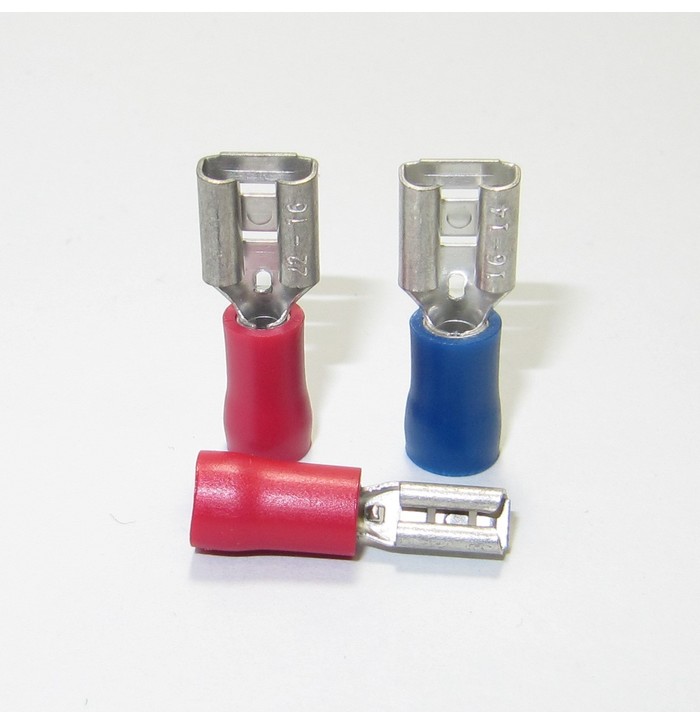 PVC insulated female disconnectors kuva